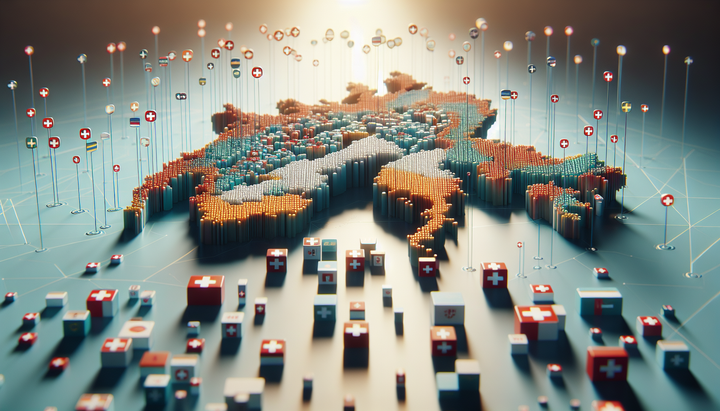 Mappa interattiva dei fornitori di email delle municipalità svizzere