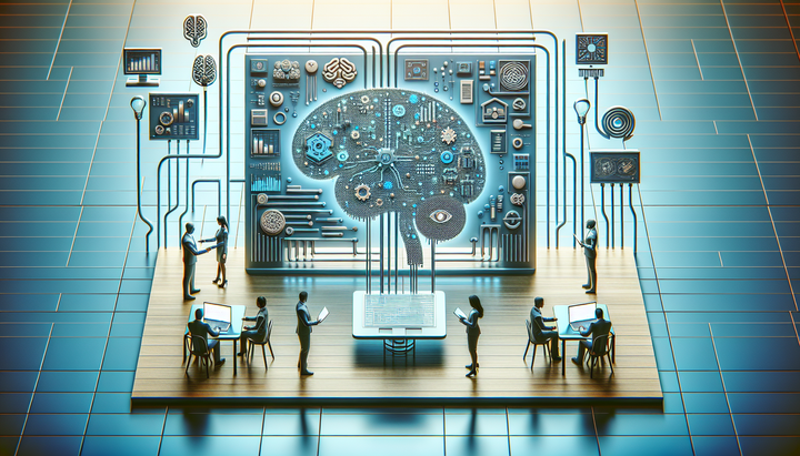 Illustrazione della distillazione della conoscenza in modelli AI
