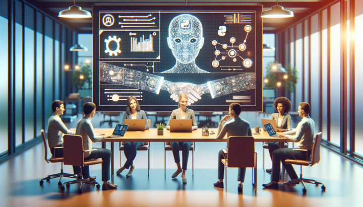 Immagine che rappresenta l'impatto dell'IA sulla programmazione Python