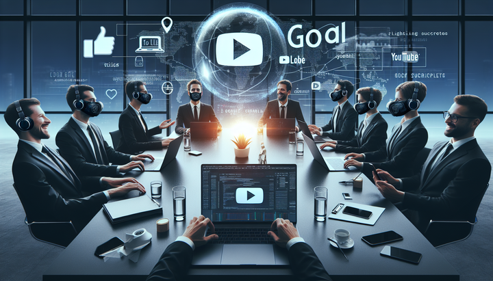 Logo di YouTube su uno smartphone