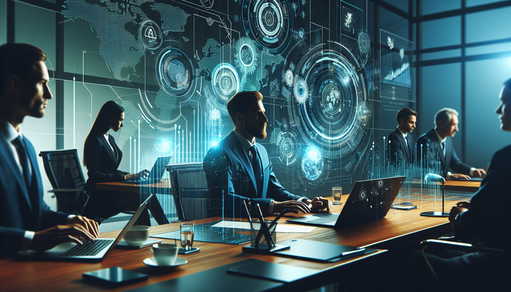 Logo di Aylo con sfondo di sicurezza informatica