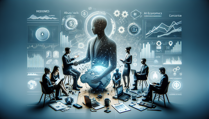 Concetto di data center orbitale con satelliti in orbita terrestre.