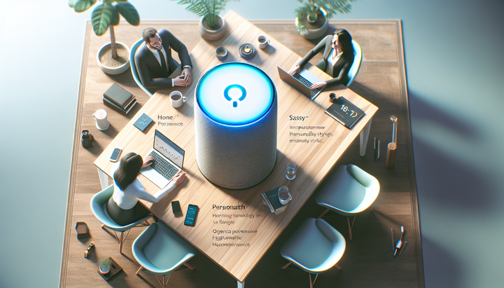 Logo di Alexa+ con la nuova personalità 'Sassy'