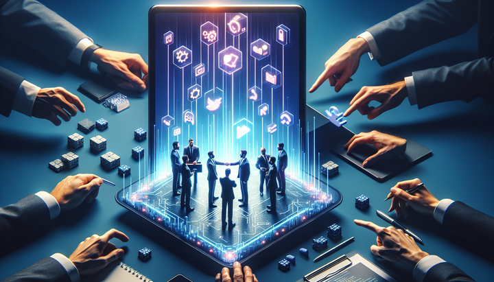 Logo di Google Play con elementi di gioco