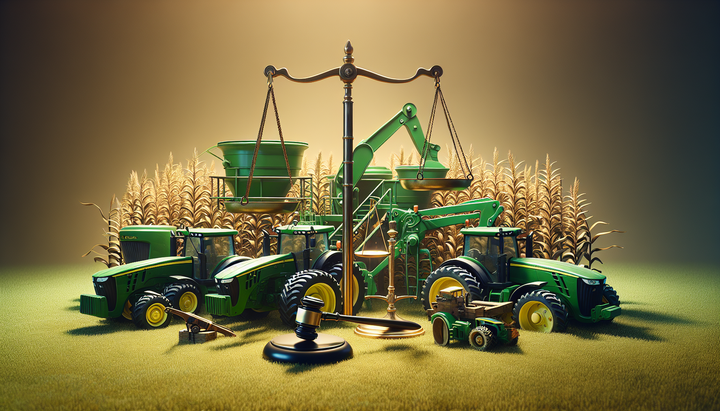 Macchinario industriale con tecnici al lavoro su manutenzione e diagnostica digitale