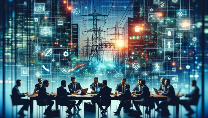 Turbine eoliche in un campo in Polonia