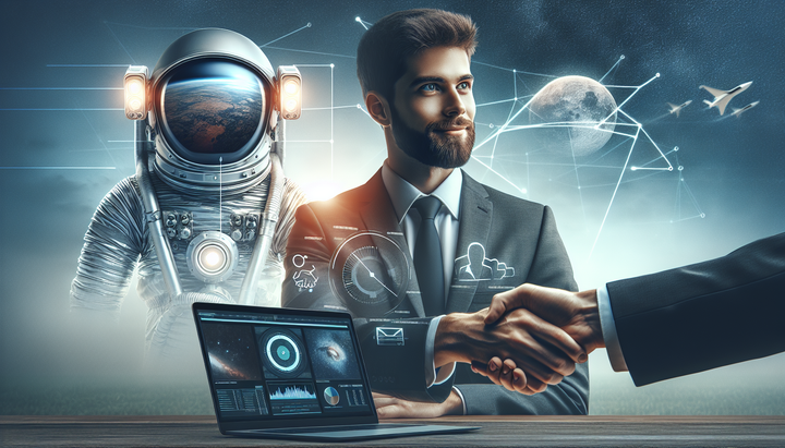 Astronauti di Artemis II durante la missione