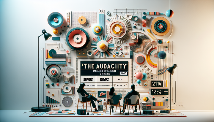 Locandina di 'The Audacity' con i protagonisti principali.