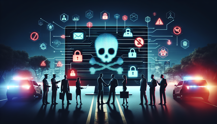 Archivio digitale con documenti sensibili compromessi da un attacco informatico