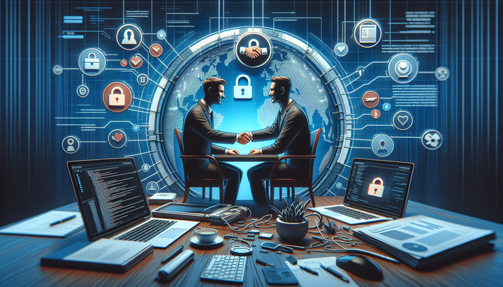 Browser con estensioni evidenziate e simbolo di privacy e sicurezza digitale