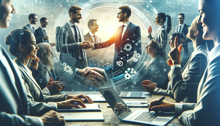 Logo di Grok su uno smartphone accanto al logo di xAI su un laptop.