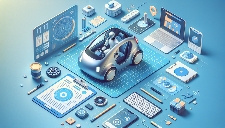 Logo di Wayve con immagini di veicoli autonomi e tecnologia avanzata