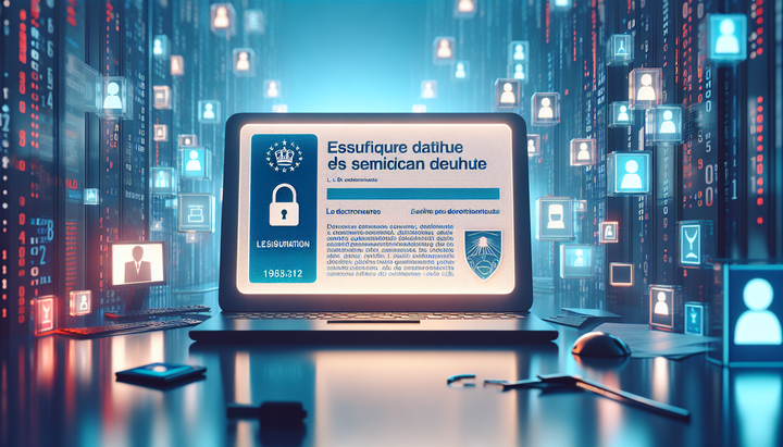 Logo ANTS Francia con simbolo di allerta di sicurezza