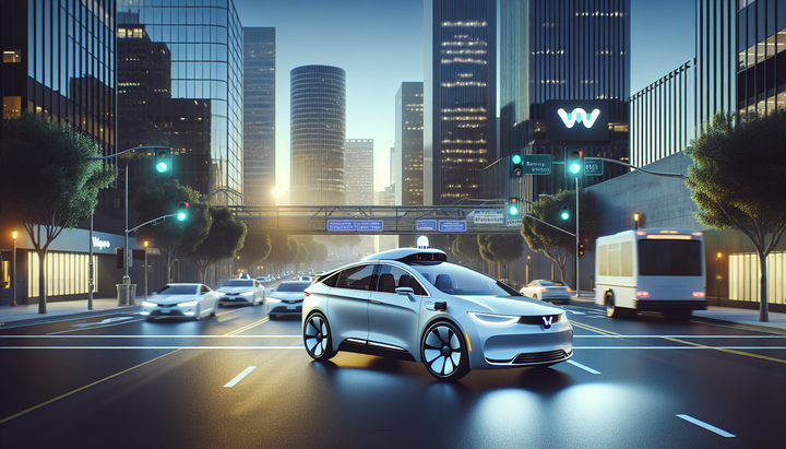 Waymo robotaxi in azione in una città statunitense