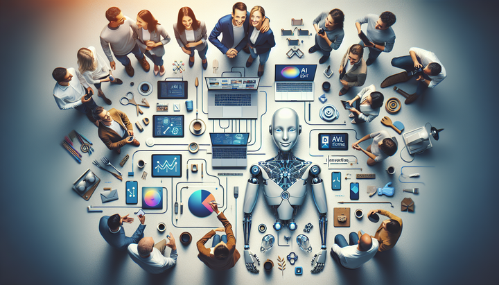 Interfaccia dell'AI Assistant Firefly di Adobe in uso su un computer.