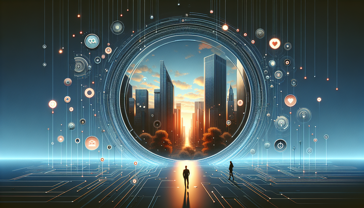 Interfaccia di un prodotto digitale con profili visivi e onboarding strutturato