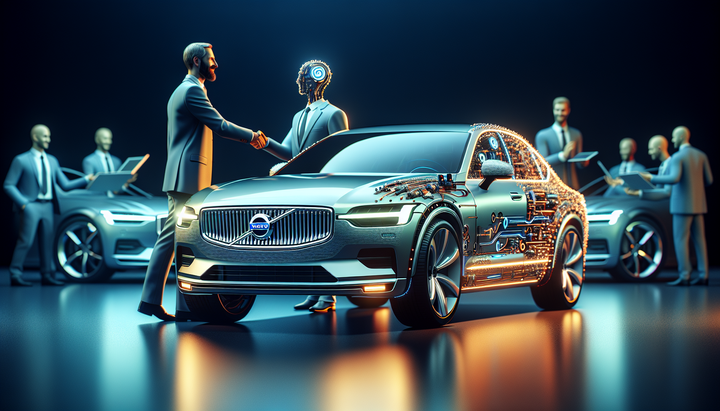 Volvo EX60 con assistente AI Gemini