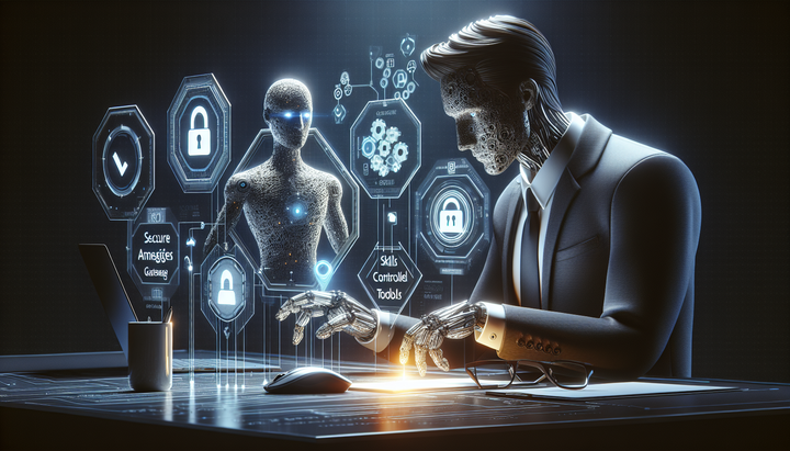 Immagine di un ambiente sicuro per agenti AI locali con OpenClaw