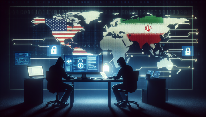 Immagine di un'applicazione di preghiera iraniana compromessa durante gli attacchi aerei statunitensi.