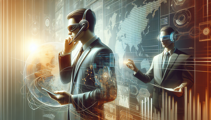 Logo di Revolut con sfondo finanziario