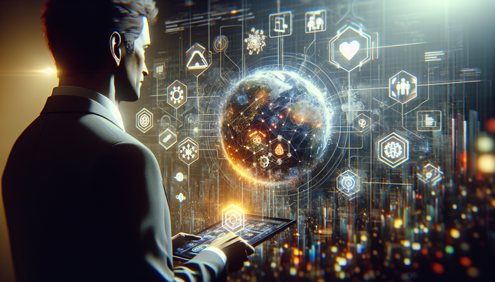 Logo di Microsoft Gaming con elementi di intelligenza artificiale