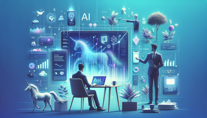 Logo di Resolve AI con elementi grafici che rappresentano l'intelligenza artificiale e l'affidabilità dei sistemi