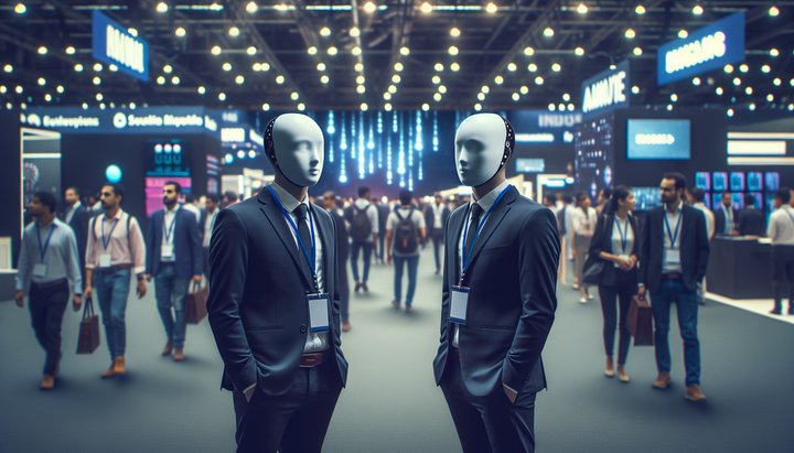 Sam Altman e Dario Amodei al summit AI in India