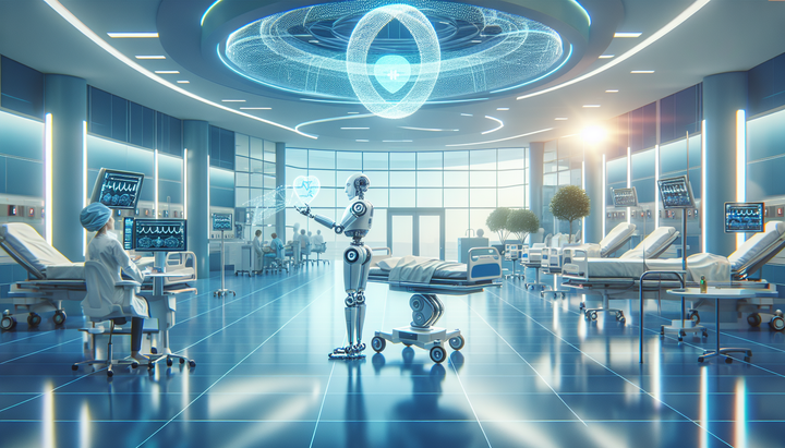 Robot Moxi di Diligent Robotics in un ospedale