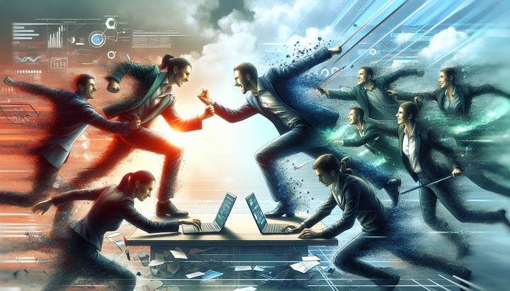 Chris Gray, fondatore di Scholly, in una conferenza stampa