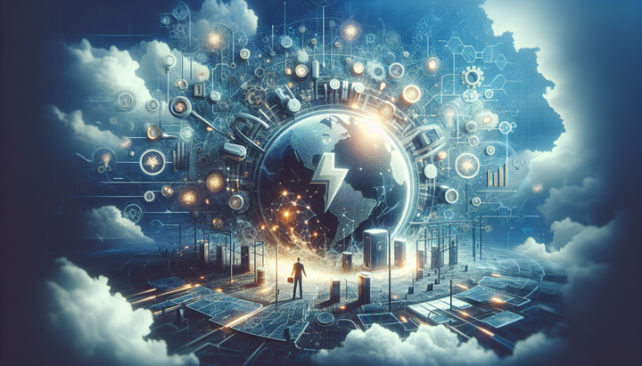 Trasformatore a stato solido di Heron Power in un data center