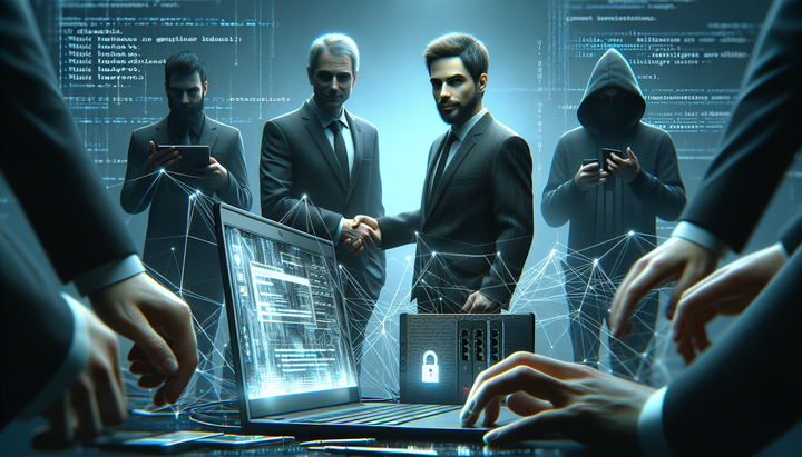 Router domestico e traffico di rete intercettato da un attacco DNS hijacking