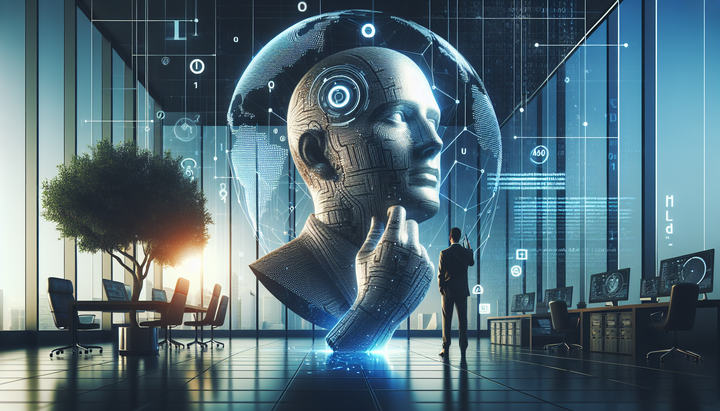 Logo di Hightouch con elementi grafici che rappresentano l'intelligenza artificiale nel marketing