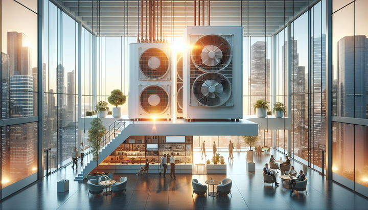 Pompe di calore Gradient installate su una facciata di edificio storico