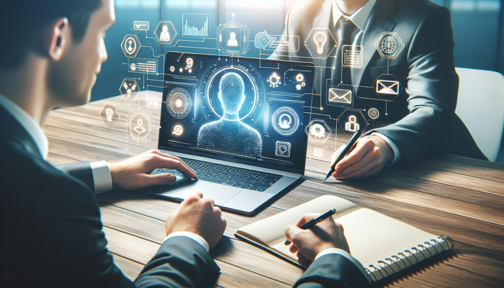 Logo di Snapchat con elementi di intelligenza artificiale