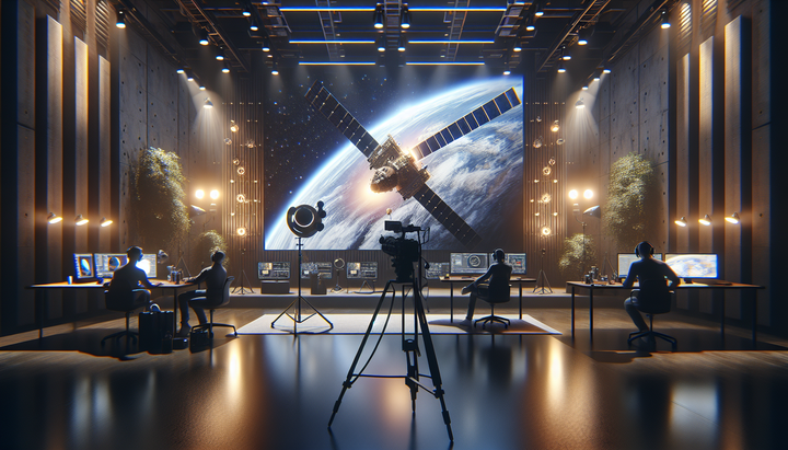 Capsula spaziale in rientro atmosferico sopra l’oceano durante una missione lunare