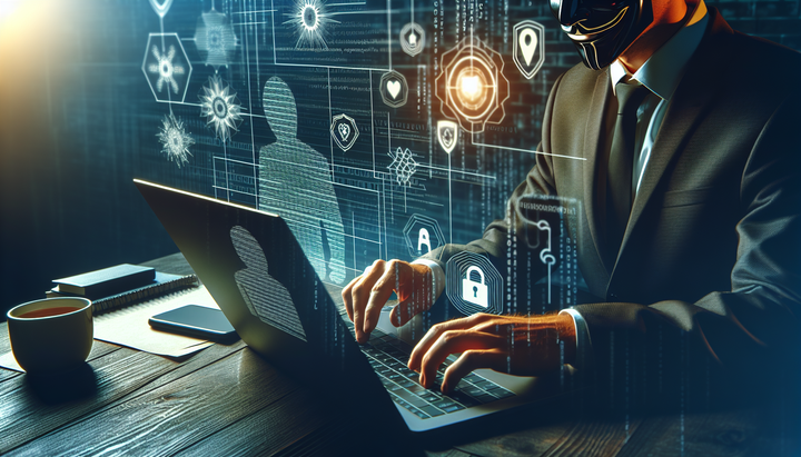 Immagine di un iPhone con l'icona di WhatsApp e un messaggio di phishing.