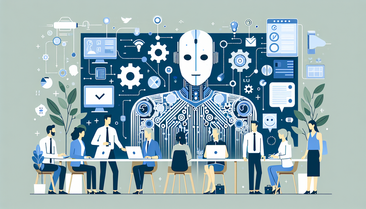 Logo di ServiceNow e Anthropic con elementi grafici che rappresentano l'intelligenza artificiale