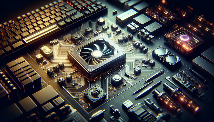 Logo di Niv-AI con immagini di GPU e data center