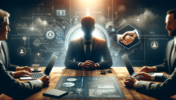 Tim Cook e John Ternus durante una conferenza Apple